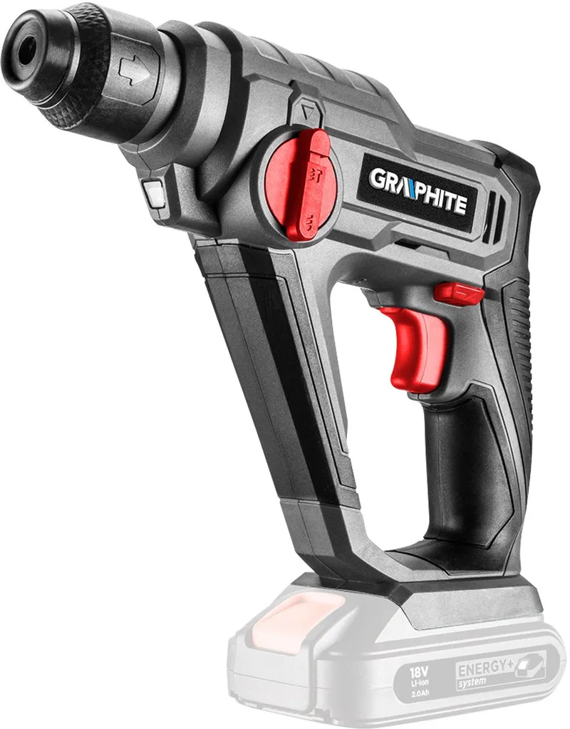 Accu SDS boorhamer machine 18v, LI-ION Energy+ 58G009 GRAPHITE von Graphite – Produktbild