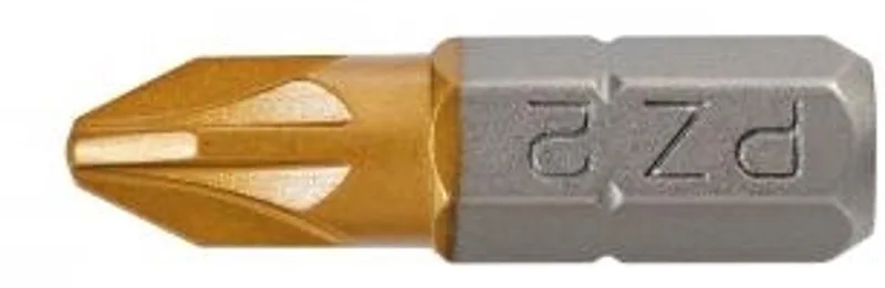 Bit Pz2, 25mm, S2 Tin, 2 Op Een Blister van Graphite – productafbeelding