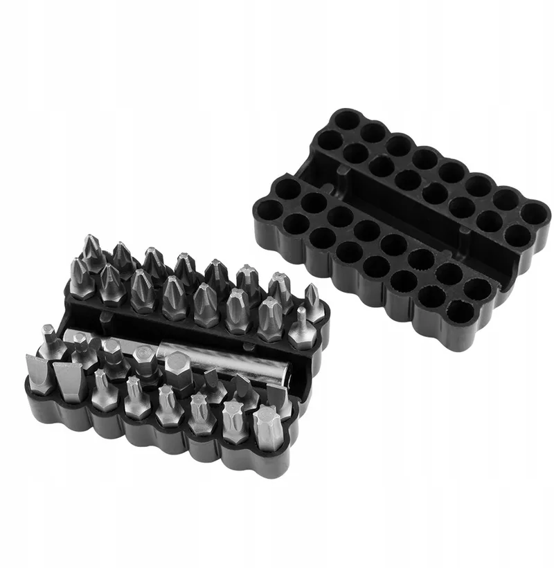 Bitset 33 Delen met Magnetische Houder 60mm - 25mm Bits van Graphite – productafbeelding