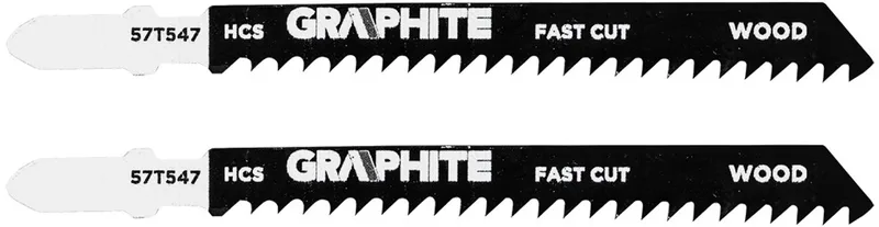 Decoupeerzaagblad - 8 TPI - HCS - Zgrubne Cięcie - 2 Stuks by Graphite – product image