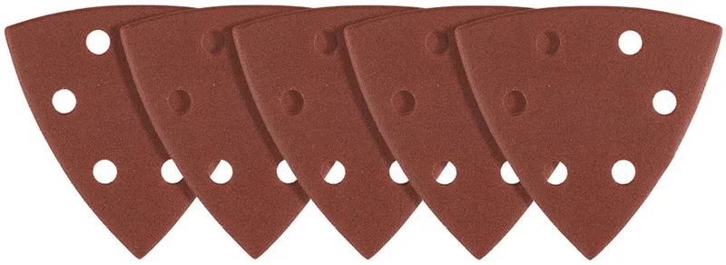 Delta Schuurpapier - 93x93 mm - P220 - Klittenband de Graphite – image du produit