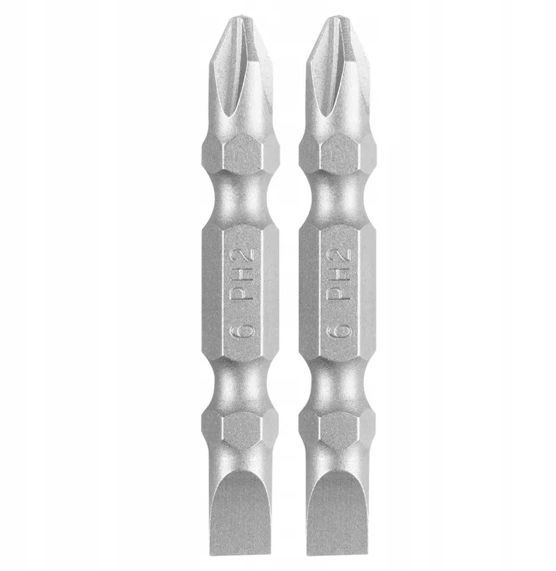 Dubbelzijdige Bits PH2 x SL6 50mm - 2 Stuks von Graphite – Produktbild