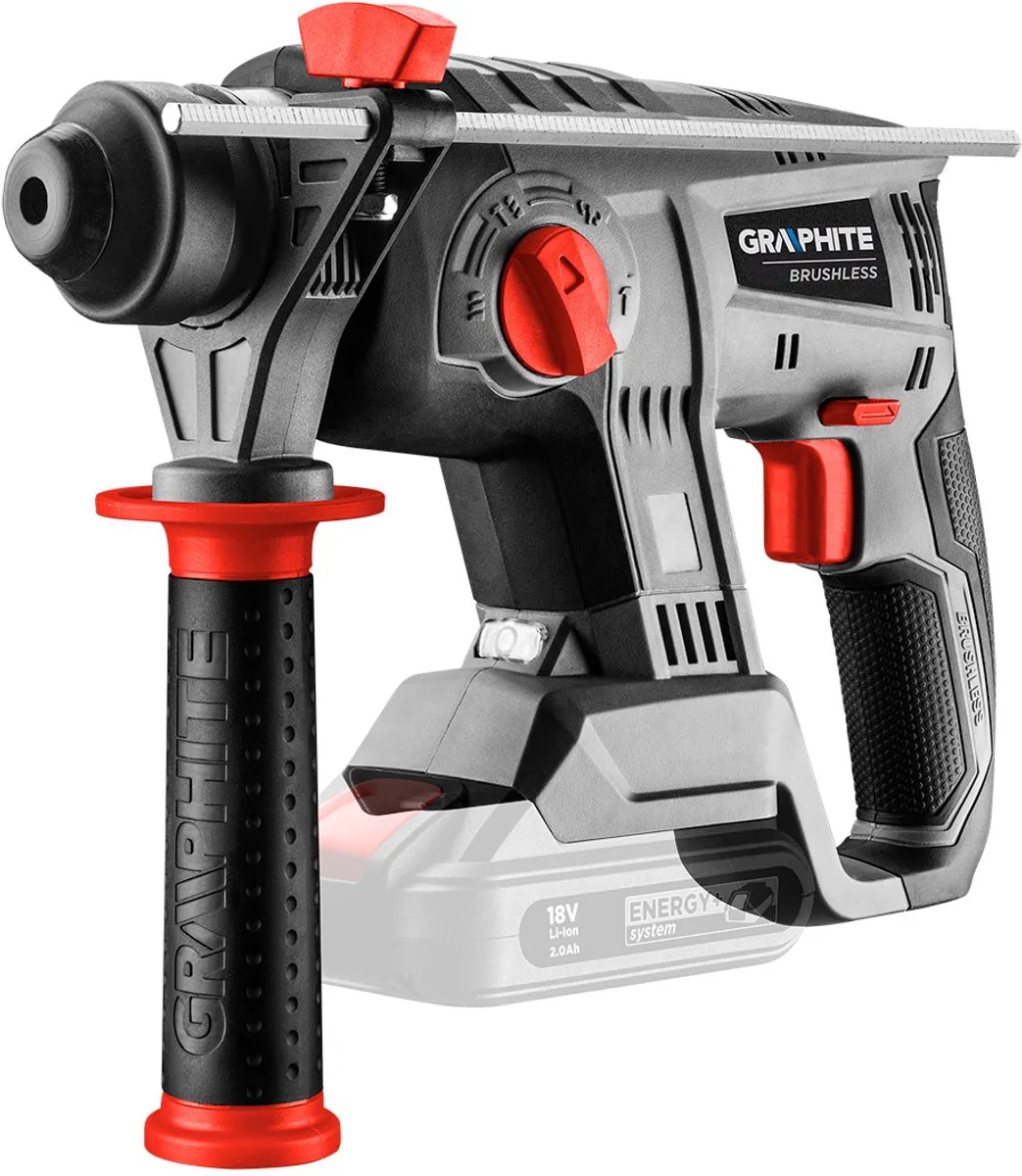 Energy+ Serie - Accu Boorhamer - 18V - 2.2J - Zonder Accu van Graphite – productafbeelding