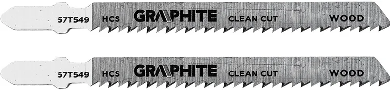 GRAPHITE 57T549 Serie - Decoupeerzaagblad - 10 TPI - HCS - Caste Fixatie by Graphite – product image