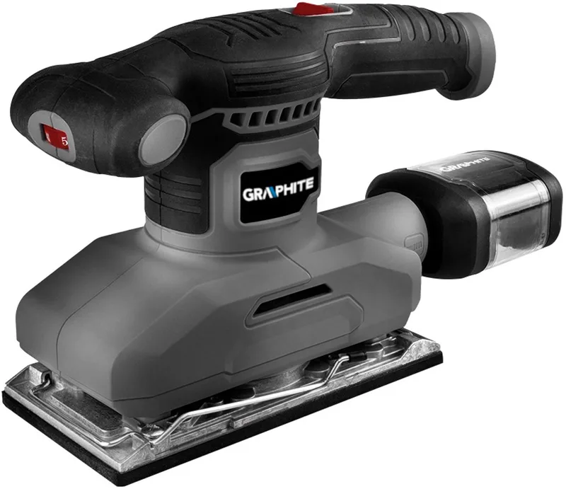 Graphite 59G326 - Excenterschuurmachine - 260W - 90x187 mm - Antislip Handgreep by Graphite – product image