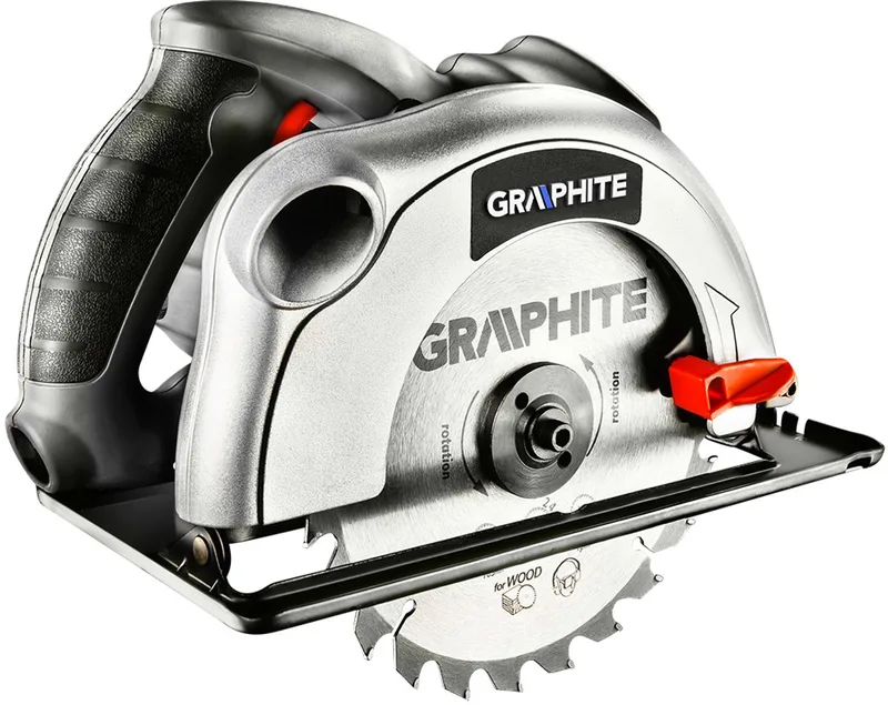 HAND CIRKELZAAG MACHINE 1200 Watt van Graphite – productafbeelding