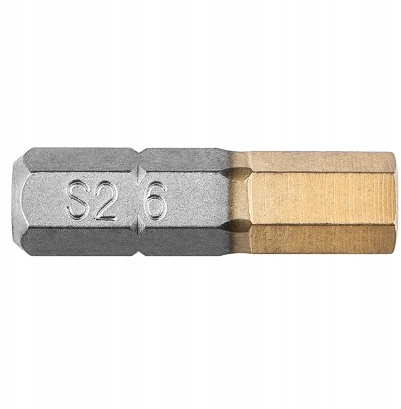 Merkloze HEX 5.0 x 25 mm Schroefbits, 2 stuks van Graphite – productafbeelding
