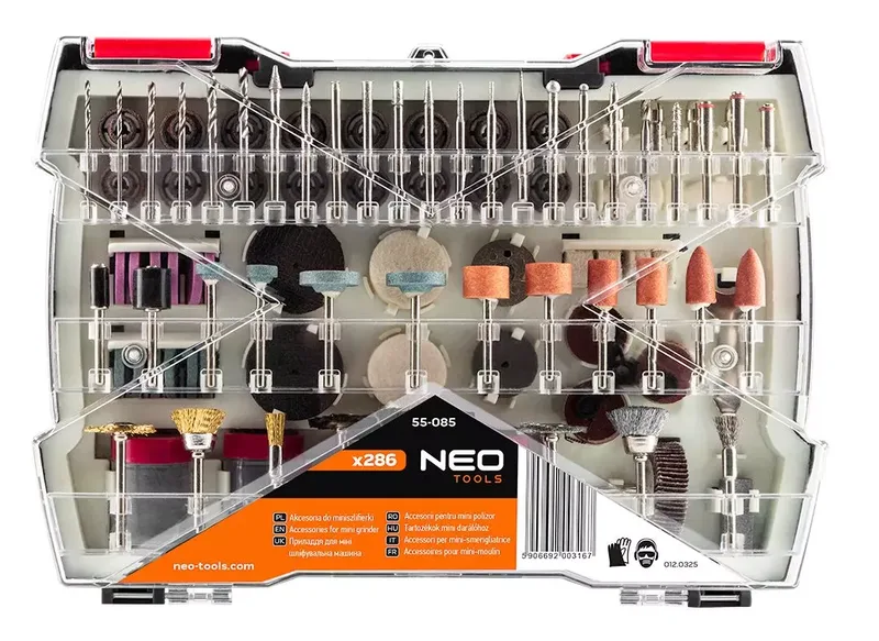Multitool Accessoires set 286 Delig van Graphite – productafbeelding 3 van 4