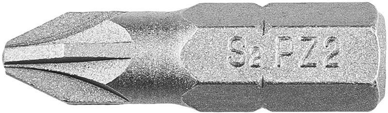 Schroefbit - PZ2 - 25 mm - 20 stuks van Graphite – productafbeelding