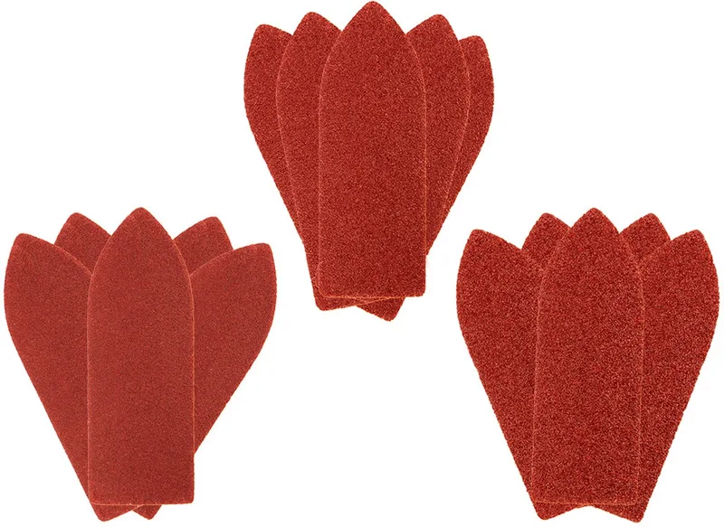 Schuurpapier - Delta Vorm - 32 x 92 mm - K60, K100, K180 - 15 stuks by Graphite – product image