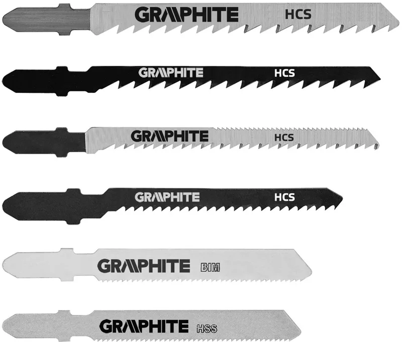 Serie - Decoupeerzaagbladen - 6 Stuks - U-Type de Graphite – image du produit