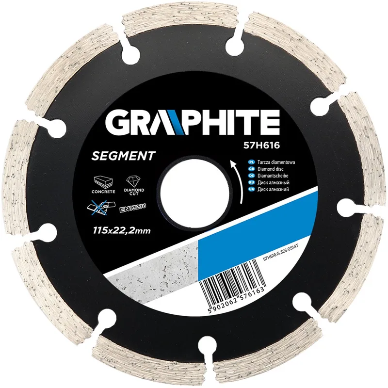 Serie - Diamant Doorslijpschijf - 115 mm - Segment by Graphite – product image