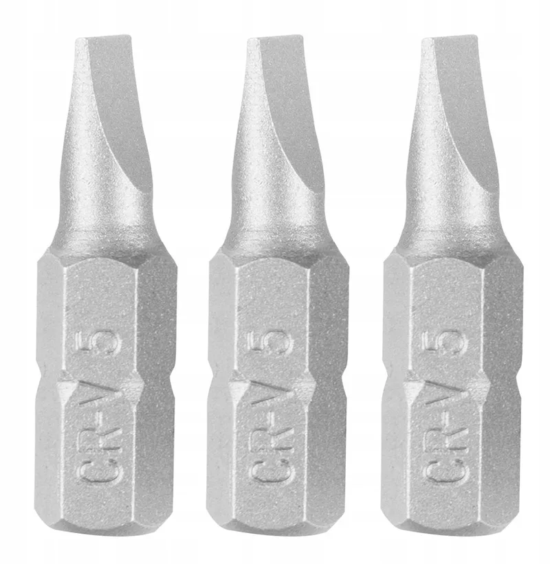 SL5 x 0,8 x 25 mm bits - Set van 3 van Graphite – productafbeelding