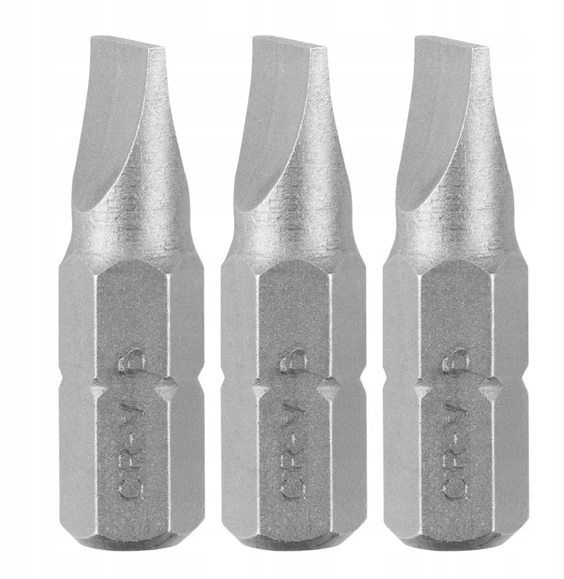 SL6 x 1 x 25 mm bits - Set van 3 van Graphite – productafbeelding