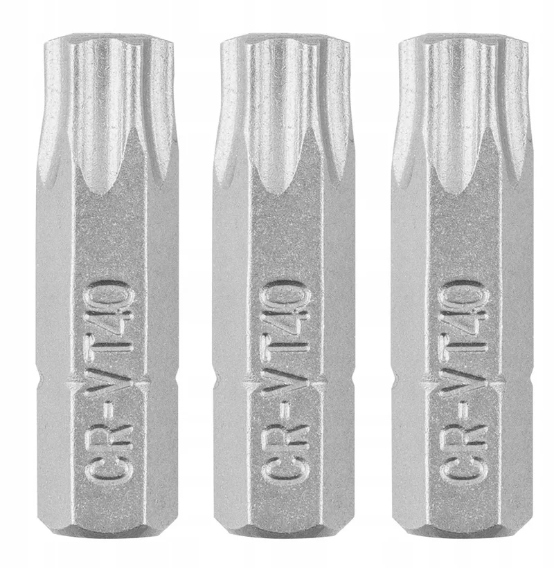 Torx-bit T40 x 25 mm, 3 stuks - CrV-staal von Graphite – Produktbild