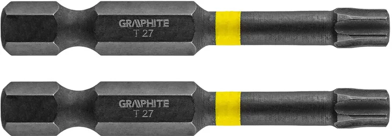 TX27 Impact Bit - 50mm - Hoge Elasticiteit - S2 Staal de Graphite – image du produit