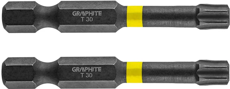 TX30 Schroefbit - 50 mm - S2 Staal - Hoge Koppel van Graphite – productafbeelding