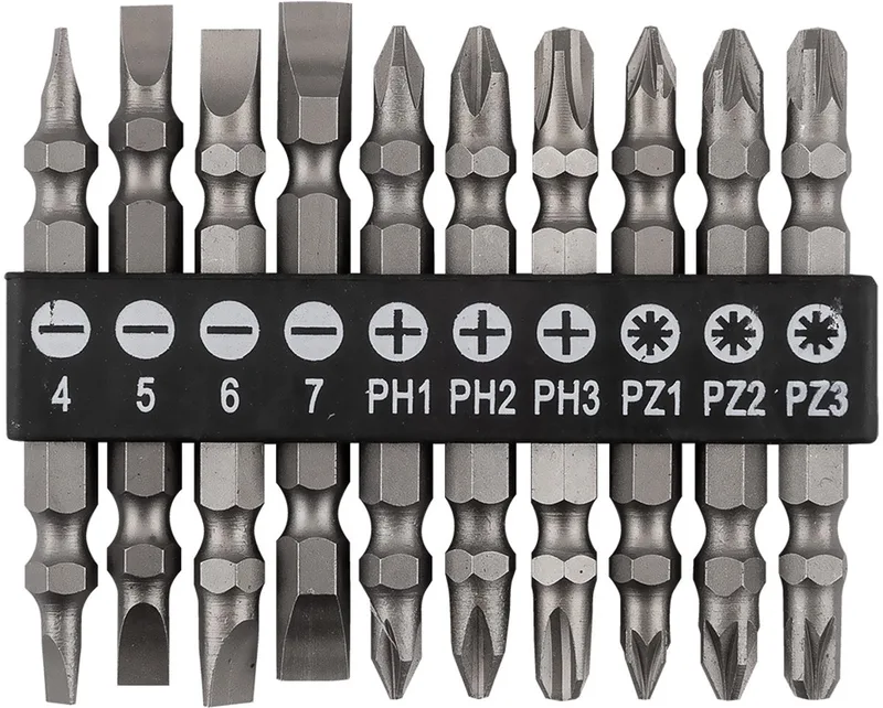 Zestaw - Dubbelzijdige Bits - SL4/5/6/7 - PH1/2/3 - PZ1/2/3 by Graphite – product image