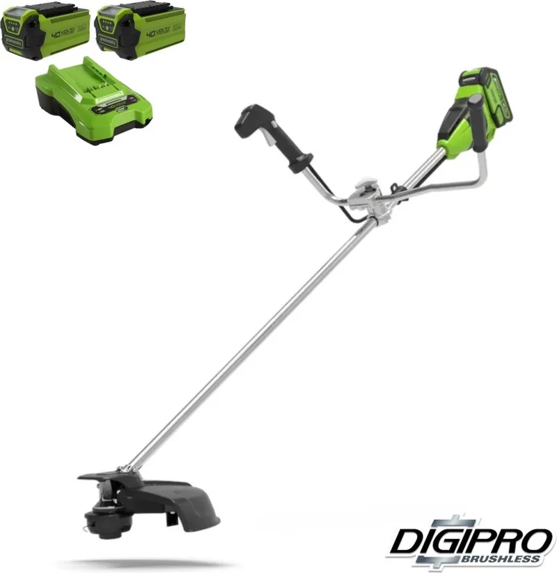 40V (2 x 2Ah accu) trimmer / bosmaaier by Greenworks – product image