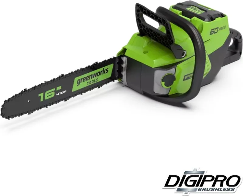 60 volt accu kettingzaag GD60CS40 exclusief accu en lader de Greenworks – image du produit