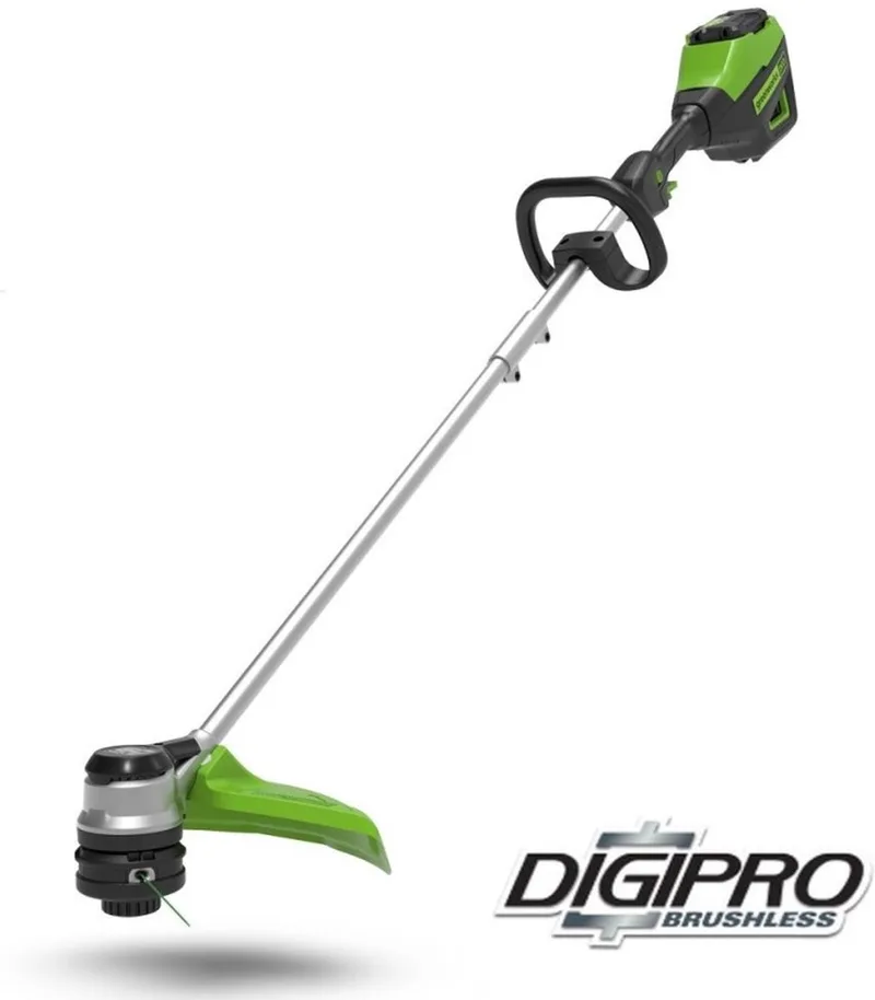 60 VOLT ACCU TRIMMER EN BOSMAAIER Excl. Accu & Lader von Greenworks – Produktbild
