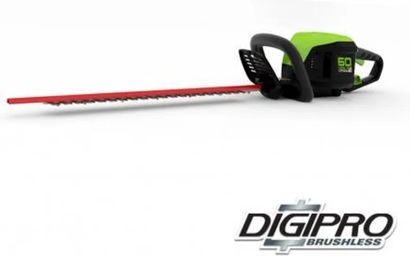 60V accu heggenschaar DigiPro van Greenworks – productafbeelding
