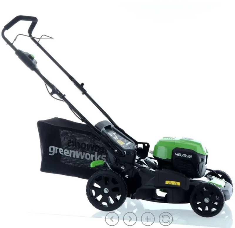 Accu elektrische grasmaaier Greenworks G48LM46 48V - 46 cm - Accu 8/4Ah von Greenworks – Produktbild