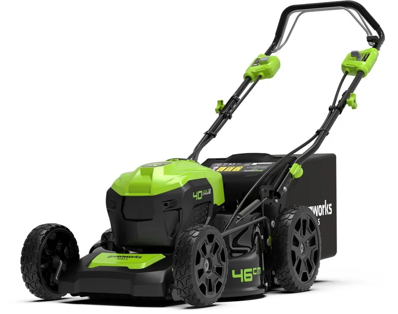 GD40LM46SP 40V Li-ion accu grasmaaier body - 50L - 46cm från Greenworks – produktbild