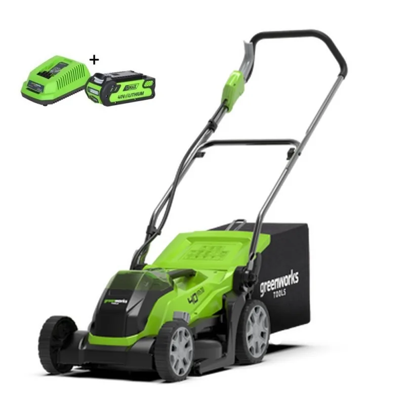 GREENWORKS 40V 2Ah grasmaaier (41cm) by Greenworks – product image