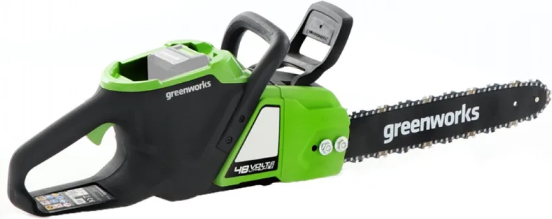 kettingzaag 48v (2x 24V) GD48CS36 zonder accu en laders de Greenworks – image du produit