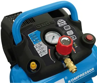 190/08/6 Compressor van Güde, Blauw – productafbeelding 4 van 5