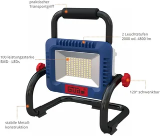 Accu Bouwlamp LED - LS 18-0 by Güde – product image 8 of 8