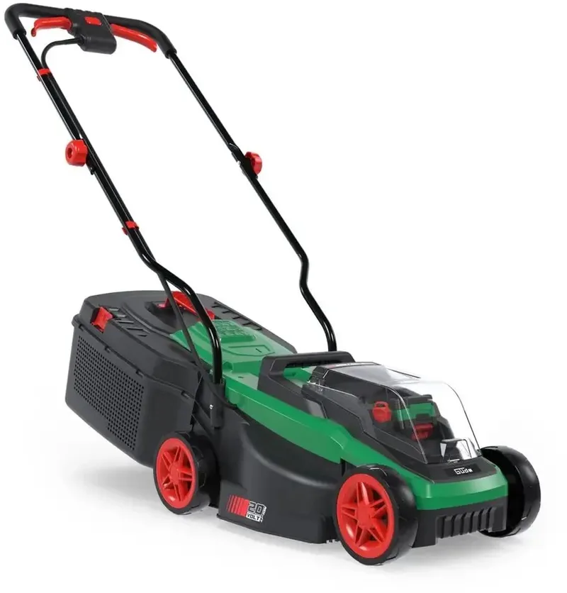 Accu Grasmaaier 320/20-4 [95850] - Werkbreedte 32cm, Inclusief 4.0Ah accu & Lader, Inclusief 30 liter opvangbak, Borstelloze motor, Compact & Lichtgewicht van Güde – productafbeelding 1 van 5