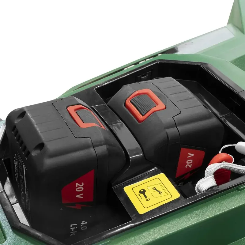 Accu Grasmaaier 430/40-8 Inclusief 2x 4,0 Ah Accu & Lader - 43cm de Güde – image du produit 2 sur 6