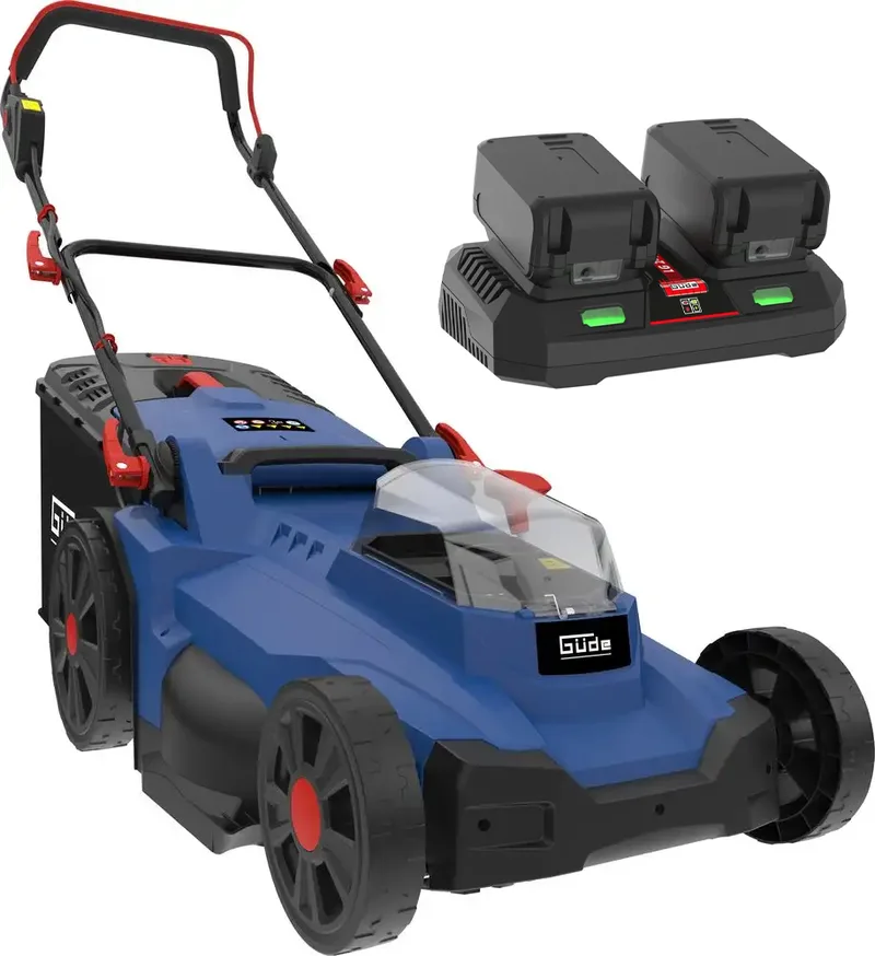 Accu Grasmaaier RM 36-402-30.43 - 2x Accu - 43cm van Güde – productafbeelding 1 van 6