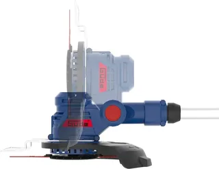 Accu grastrimmer RT 18-0 SOLO (Zonder Accu & Lader) de Güde – image du produit 6 sur 8