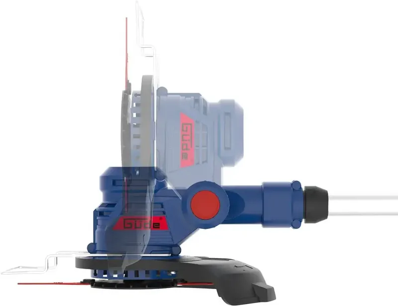 Accu grastrimmer RT 18-0 SOLO (Zonder Accu & Lader) de Güde – image du produit 6 sur 8