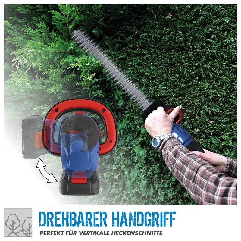 Accu-heggenschaar HS 18-0 - SOLO (Zonder Accu & Lader) fra Güde – produktbillede 7 af 8