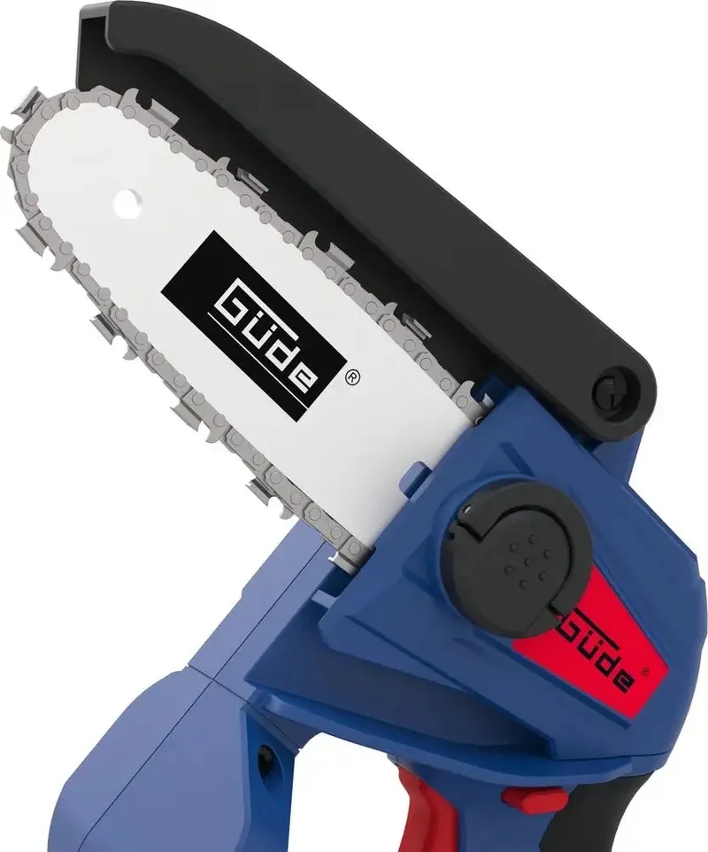 Accu mini kettingzaag MK 18-201-05 Incl. Accu + lader fra Güde – produktbillede 6 af 8
