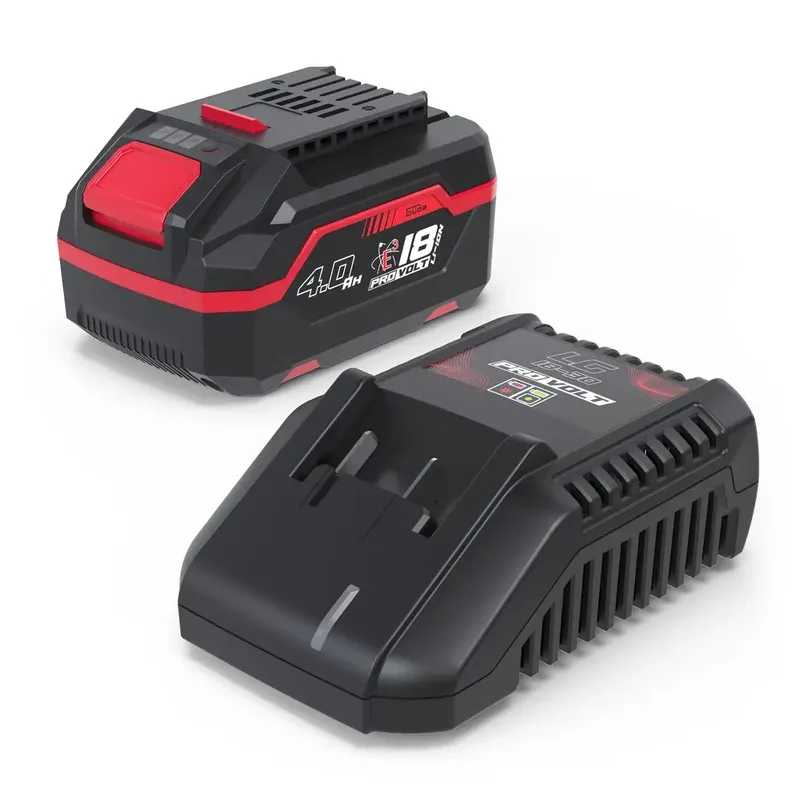 Accu Starterset LGAP 18-3040 P – 18V E³ Accu en Snellader 4.0Ah by Güde – product image 1 of 7
