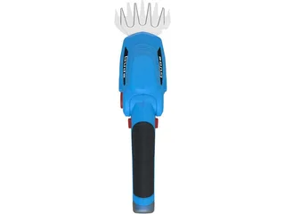 Akku-Gras- und Strauchscherenset GPS 7.2V-1.5 Li-Ion, (Set), inkl. Ladegerät, Schnittlänge 170 mm, Schnittstärke 8 mm de Güde, Bleu, Noir – image du produit 3 sur 5
