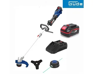 Akku-Motorsense 18V Freischneider / Rasentrimmer FS 18-0 mit Akku 4.0 Ah / Ladegerät von Güde – Produktbild 2 von 4