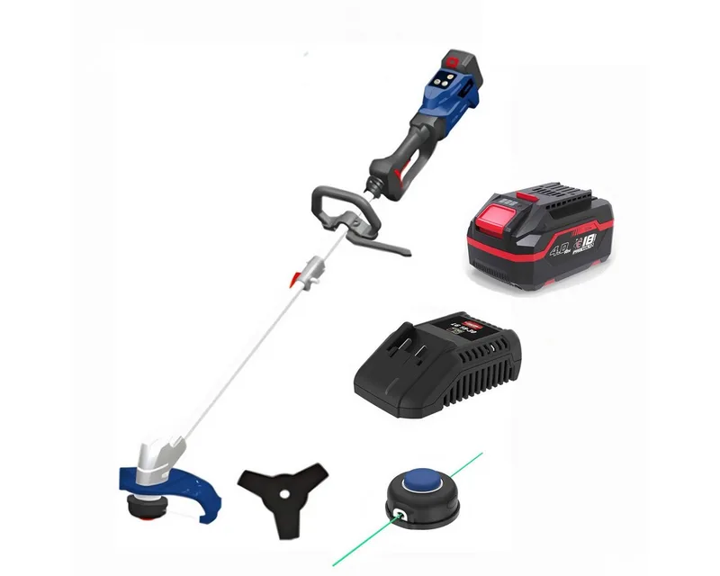 Akku-Motorsense 18V Freischneider / Rasentrimmer FS 18-0 mit Akku 4.0 Ah / Ladegerät von Güde – Produktbild 1 von 4
