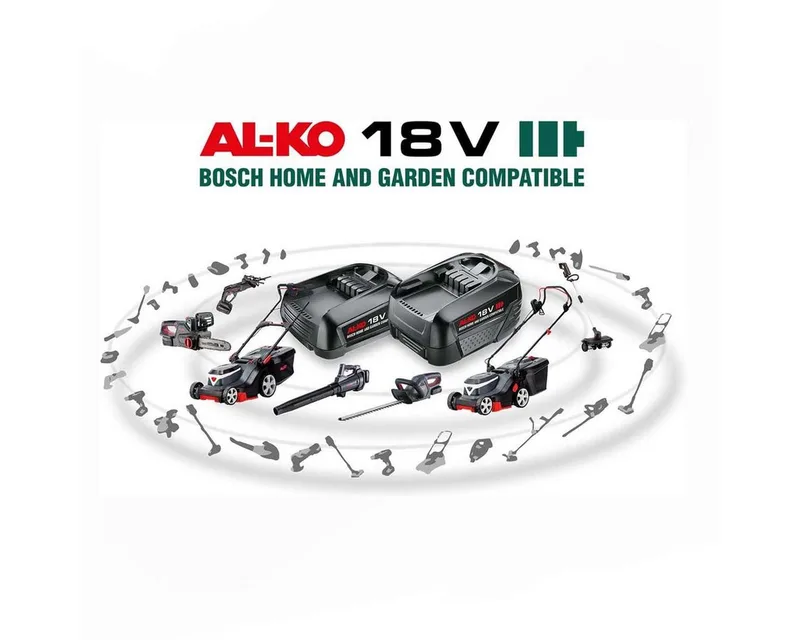 Akkurasenmäher Akku-Rasenmäher 3.22 Li Easy, 36V 32 cm, (2 x 18V Bosch Home + Garden) de Güde – image du produit 3 sur 5