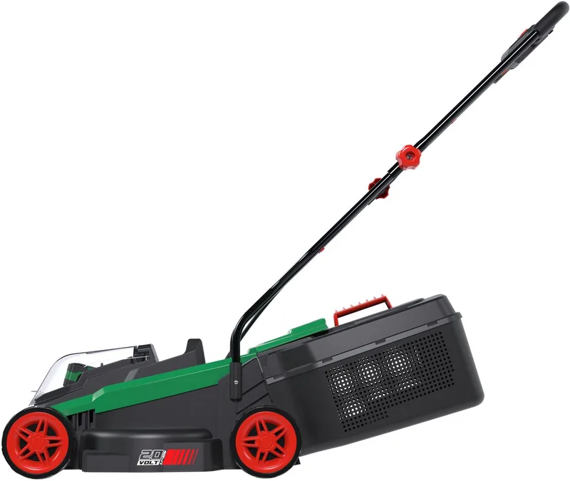 Akkurasenmäher City Akku Rasenmäher 320/20-4 + 2 x Akku 4.0 Ah / Ladegerät, 20V 32cm von Güde – Produktbild 3 von 4