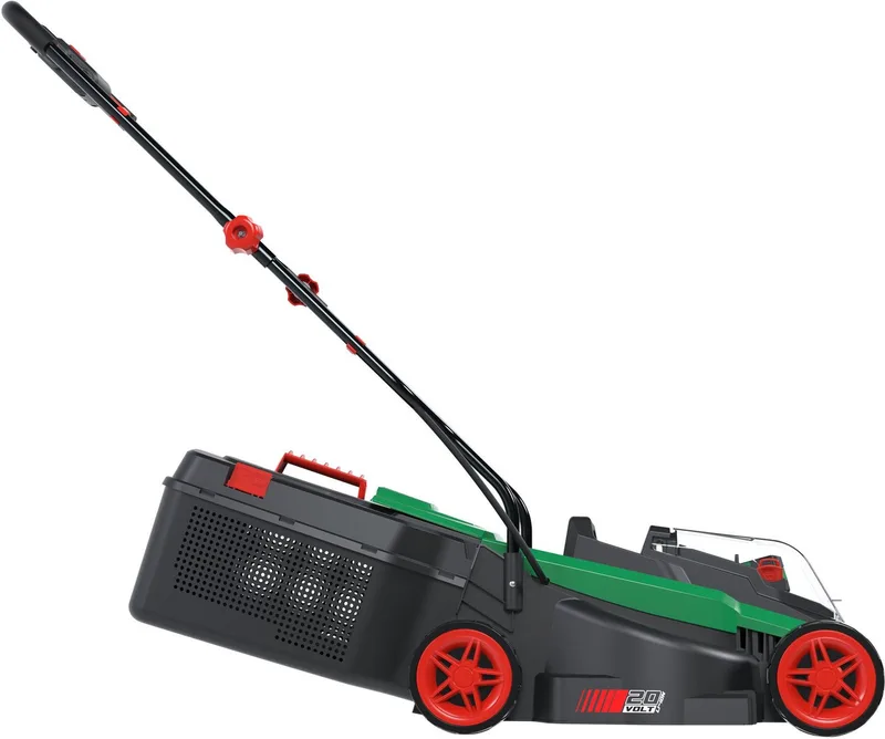 Akkurasenmäher City Akku Rasenmäher 320/20-4 + 2 x Akku 4.0 Ah / Ladegerät, 20V 32cm von Güde – Produktbild 4 von 4