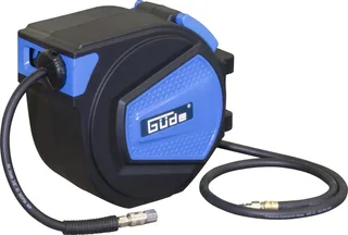 Automatische slanghaspel 15 m van Güde, Blauw – productafbeelding 1 van 5