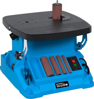 Bandschleifer Spindel-Bandschleifmaschine GSBSM 500, max. 2000 U/min, 480 m/min de Güde, Bleu – image du produit 4 sur 5