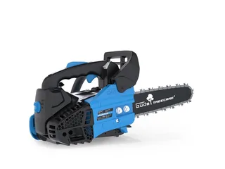 Benzin-Kettensäge BBS 300-25, 34.5 cm Schwertlänge, 1,02 PS, 25,4 cm³, Schnittlänge 30,5 cm, Schwertlänge 34,5 cm by Güde, Blue, Black – product image 2 of 5