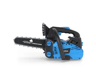 Benzin-Kettensäge BBS 300-25, 34.5 cm Schwertlänge, 1,02 PS, 25,4 cm³, Schnittlänge 30,5 cm, Schwertlänge 34,5 cm by Güde, Blue, Black – product image 3 of 5